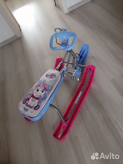 Снегокат детский для девочки