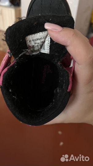 Ботинки демисезонные для девочки