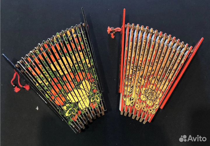 Трещотка пластинчатая большая