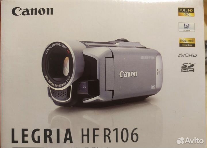 Видеокамера canon legria