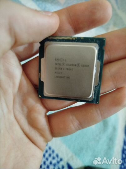 Материнская плата с процессором