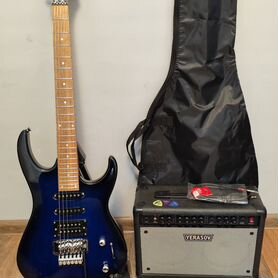 Электрогитара Superstrat Floyd Rose+комбик Yerasov