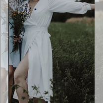 Платье белое женское