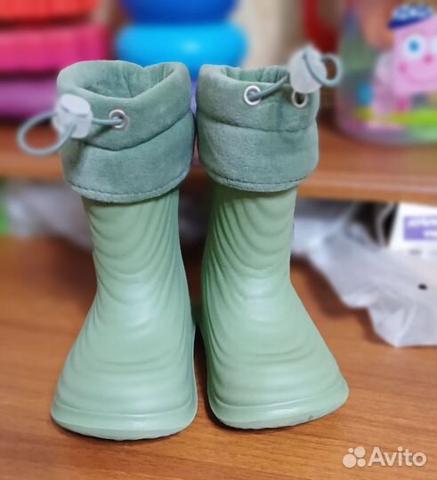 Детские резиновые сапоги 24 размер