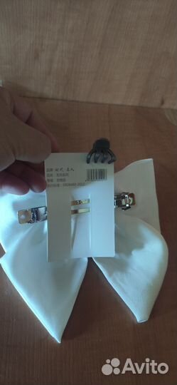 Бант заколка