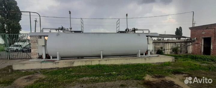 Контейнерная АЗС для нужд предприятия