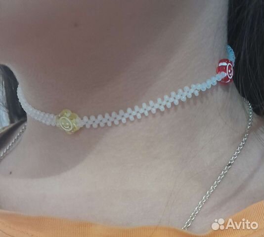 Чокер из бисера