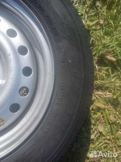 Комплект летних колес r13