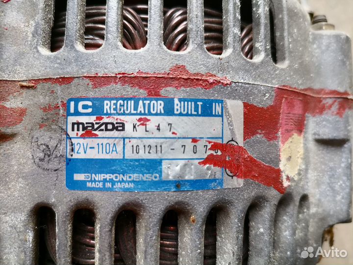 Генератор mazda, 110ампер