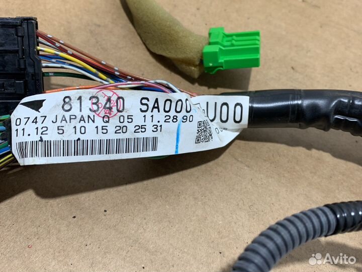 Жгут торпедо Subaru Forester sg 05 07