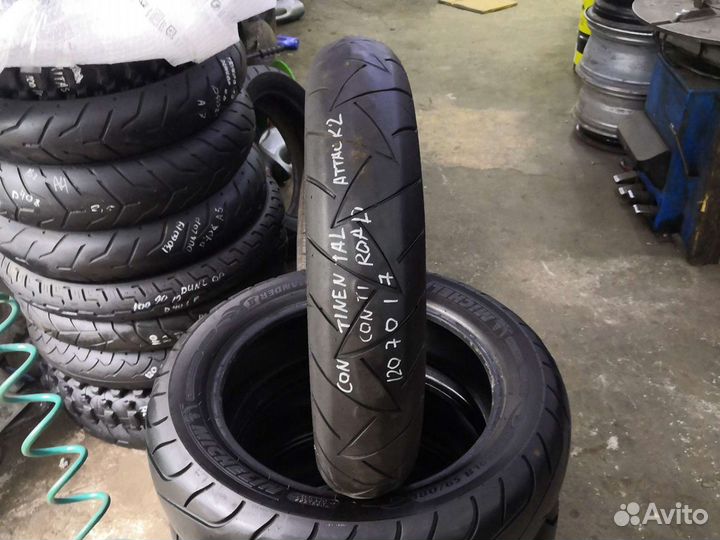 Continental Attack-2 ContiRoad A31 120/70/17 (1-1м