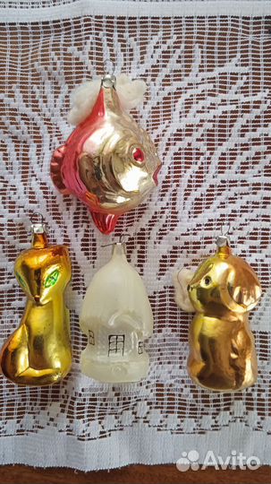 Ёлочные игрушки СССР