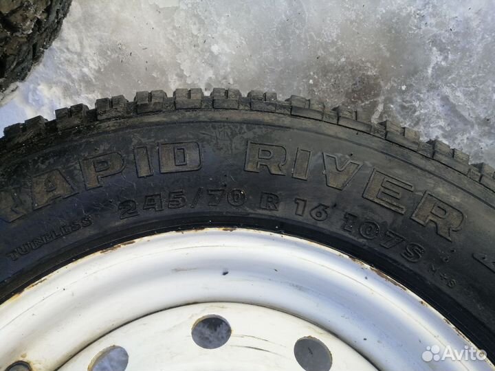 Зимние колеса r16 на УАЗ