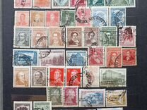 Старинные марки. Аргентина, Бразилия,Греция,Канада