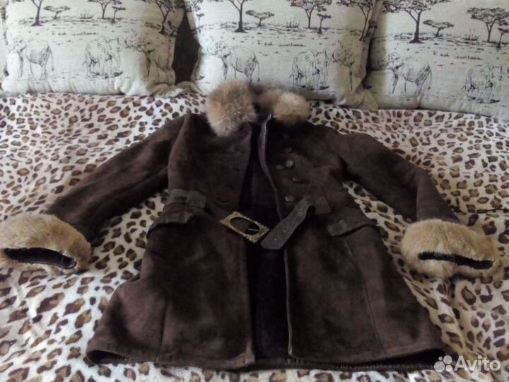 Дубленка женская 38-40 р-р