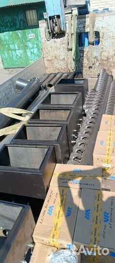 Конвейер шнековый из нержавеющей стали