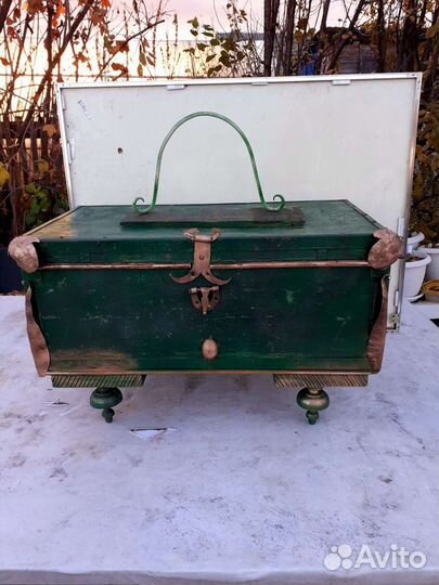 Антикварная Мебель. Сундук - Кабриоль старин.с чек