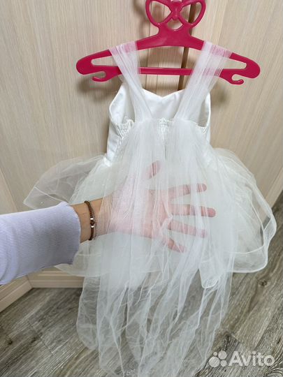Праздниное платье для девочки 80-92