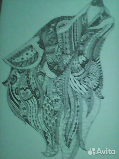 Раскраски-мандала животные А4 (обмен)