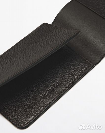 Кардхолдер новый кожа наппа massimo dutti