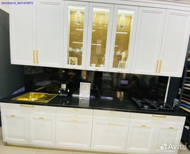 Кухня на заказ с установкой и доставкой (Арт.55686