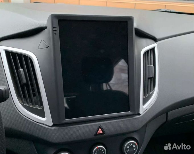 Магнитола Hyundai Creta IX25 Tesla style