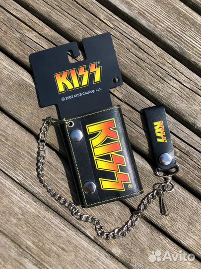 Портмоне Kiss Army на цепи с креплением на пояс