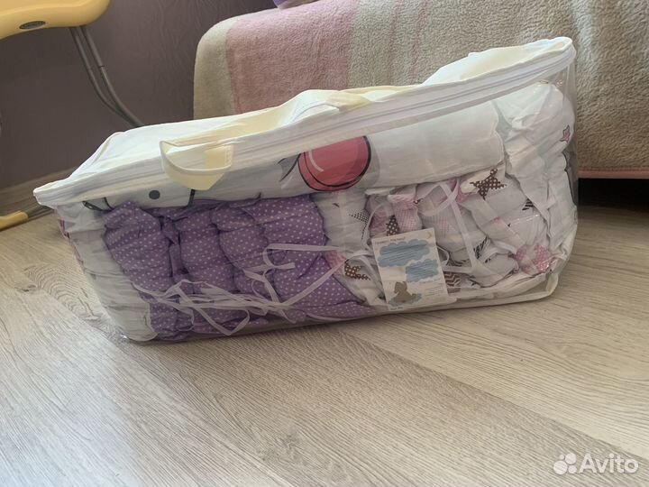 Комплект бортиков в кроватку