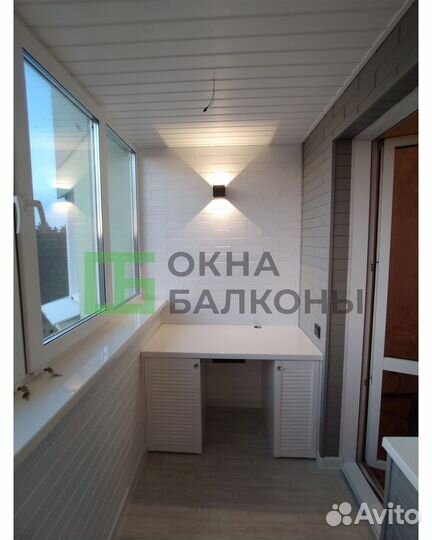 Остекление балконов в пятиэтажке