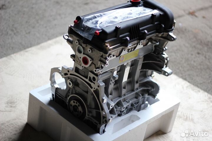 Новый мотор двигатель hyundai Solaris Kia Rio 1.6