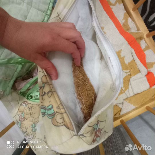 Кроватка детская с матрасом и бортиками