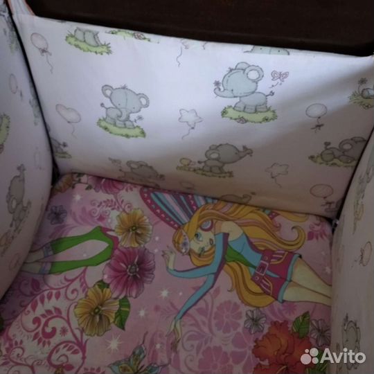 Бортики в детскую кроватку