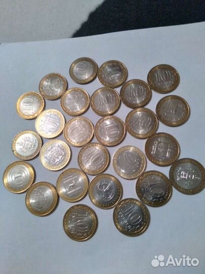 Монеты разные, из цикла Российская Федерация