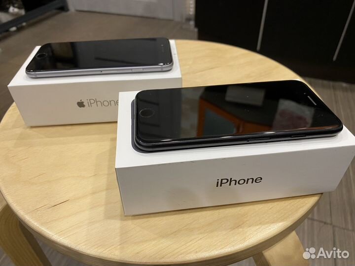 Телефон iPhone 6 (16гб), iphone7(32гб)