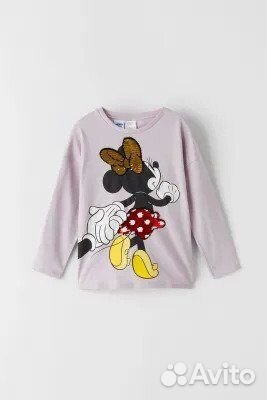 Лонгслив реглан Zara для девочки