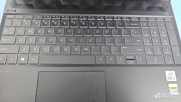 Игровой ноутбук HP i5-10200H 512gb GTX 1650