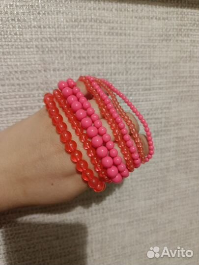 Браслет, бусы
