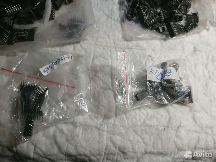 Микросхемы советские не паянные