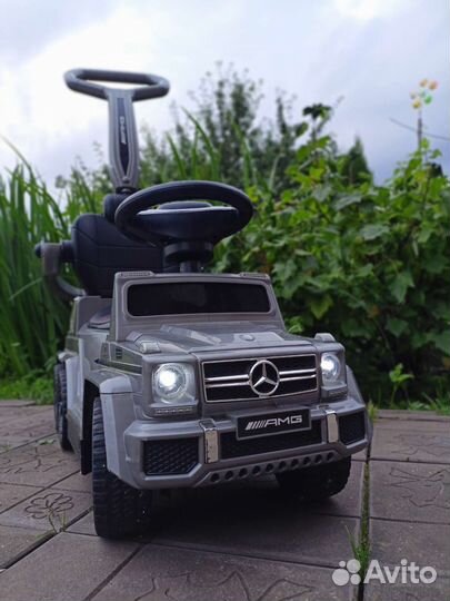 Электромобиль Mercedes-Benz A010AA-H (серый)