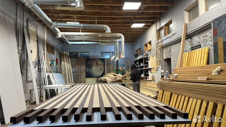 Стеновые панели из дерева