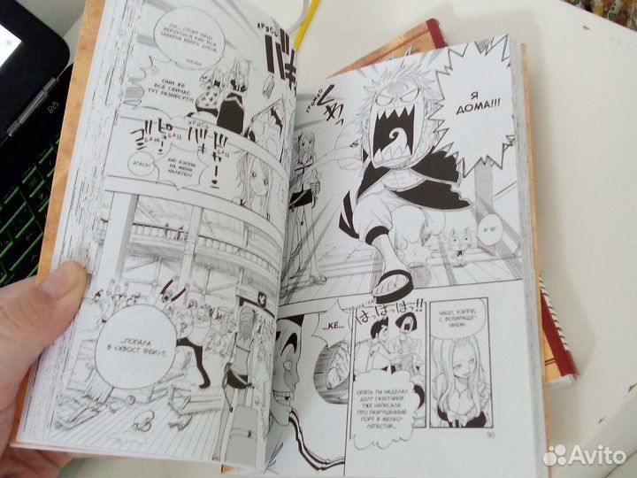 Fairy Tail манга 1,2 тома