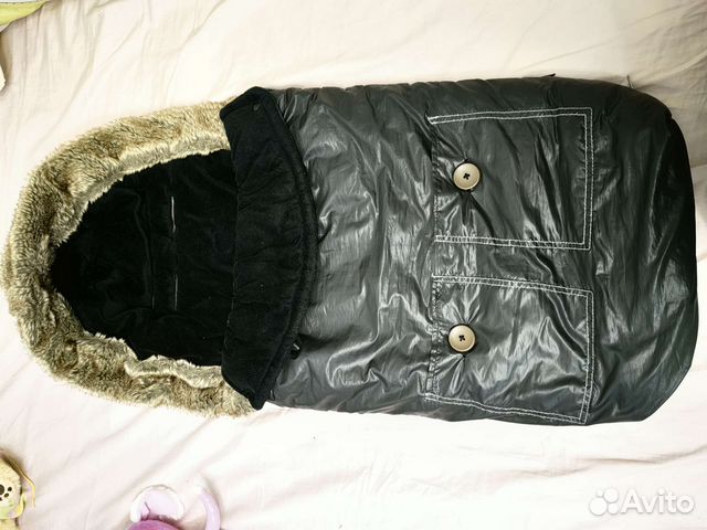 Осенниий и зимний конверт в коляску или автокресло