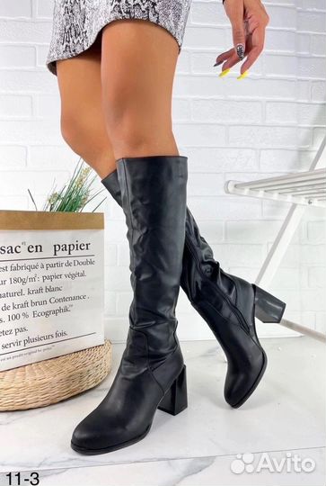 Сапоги осень весна женские 38