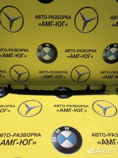 Мерседес W222 S222 AMG Юбка бампера задняя