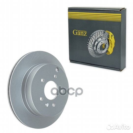 Диск тормозной задний с покрытием chevrolet Cap