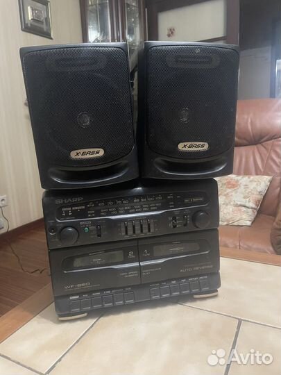 Магнитофон sharp кассетный