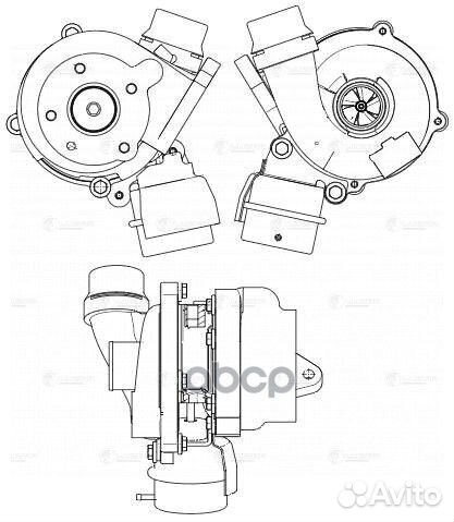 Турбокомпрессор LAT 0901 luzar