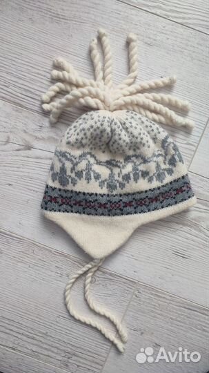 Шапка зимняя детская (шерсть/флис) р.52 Scandica