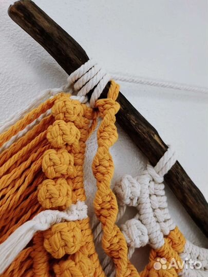 Панно макраме большое.ручная работа