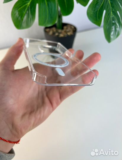 Чехол на iPhone magsafe clear case с анимацией